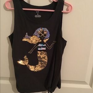 Girls Carters Mermaid Top Size 8